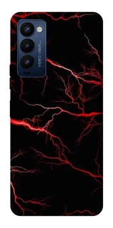 Чехол на TECNO Camon 18 Pro Красная молния фото 1 из 1