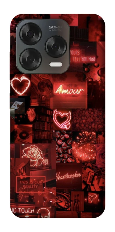 Чохол на ZTE Blade V70 Design Love collage ver.6 фото 2 з 2