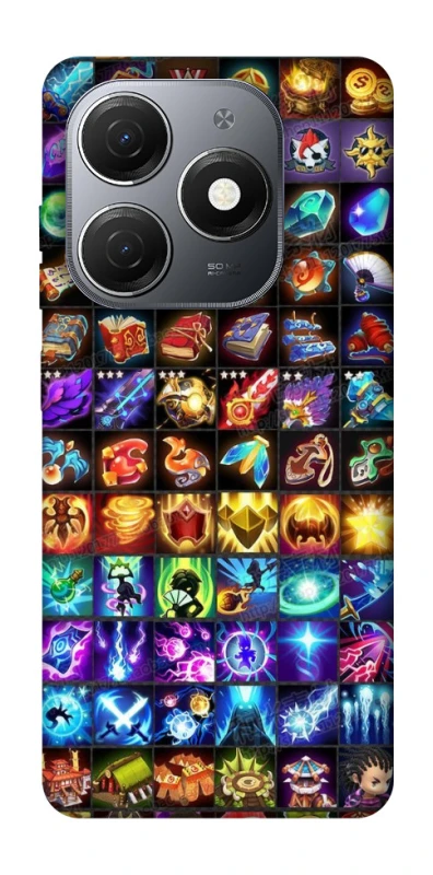 Чохол на TECNO Spark 20 Abilities menu ver.2 фото 1 з 1