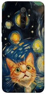 Чехол на Xiaomi Redmi 9 paint cat фото 1 из 1