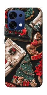 Чехол на Oppo A6 Pro 4G/5G Новогодний v20 фото 1 из 2
