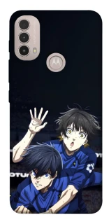 Чохол на Motorola Moto E40 Blue Lock v2 фото 1 з 1