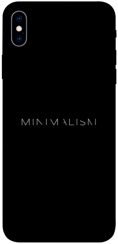 Чохол на Apple iPhone XS Max (6.5") Minimalism фото 1 з 1