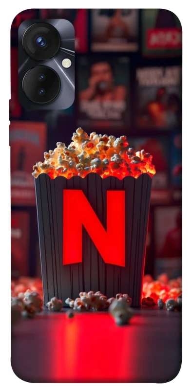 Чохол на TECNO Spark 9 Pro (KH7n) Netflix and popcorn фото 1 з 1