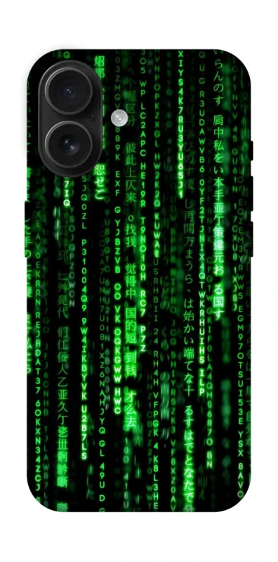 Чехол на Apple iPhone 16 Matrix Code фото 1 из 1