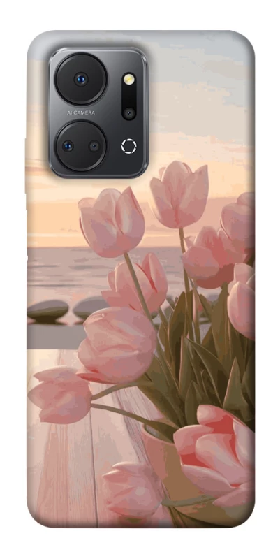 Чехол на Huawei Honor X7a Morning Flowers zon фото 1 из 1