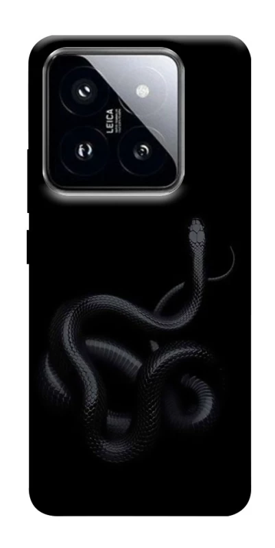 Чехол на Xiaomi 14 Pro Black snake фото 1 из 1