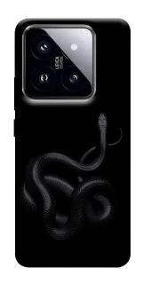 Чохол на Xiaomi 14 Pro Black snake фото 1 з 1
