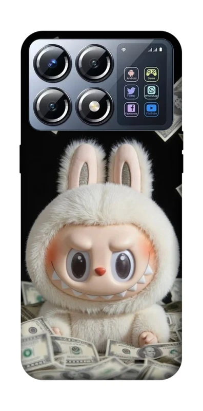 Чехол на Xiaomi POCO X8 Pro Dollar Labubu фото 1 из 1