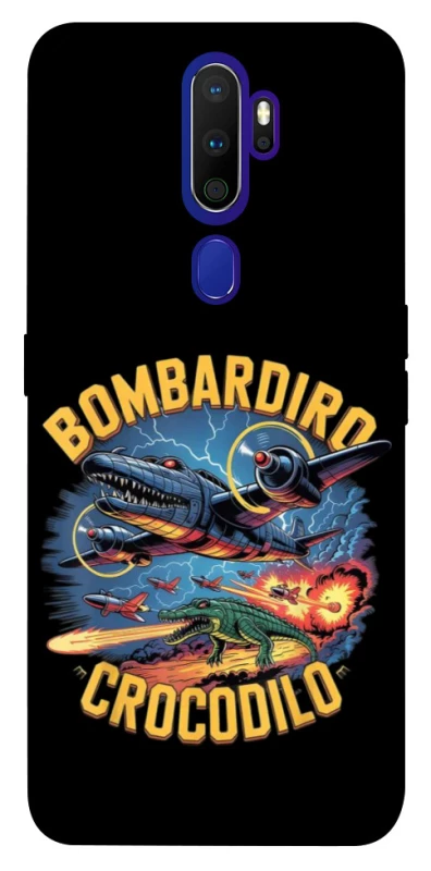 Чохол на Oppo A5 (2020) / Oppo A9 (2020) Bombardino Crocodilo v2 фото 1 з 1