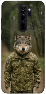 Чехол на Xiaomi Redmi Note 8 Pro Волк защитник фото 1 из 1