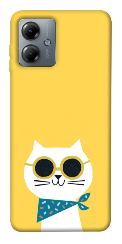 Чехол на Motorola Moto G14 Кот-муркот фото 1 из 1