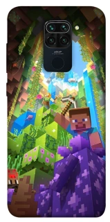 Чехол на Xiaomi Redmi Note 9 / Redmi 10X Minecraft forever фото 1 из 1