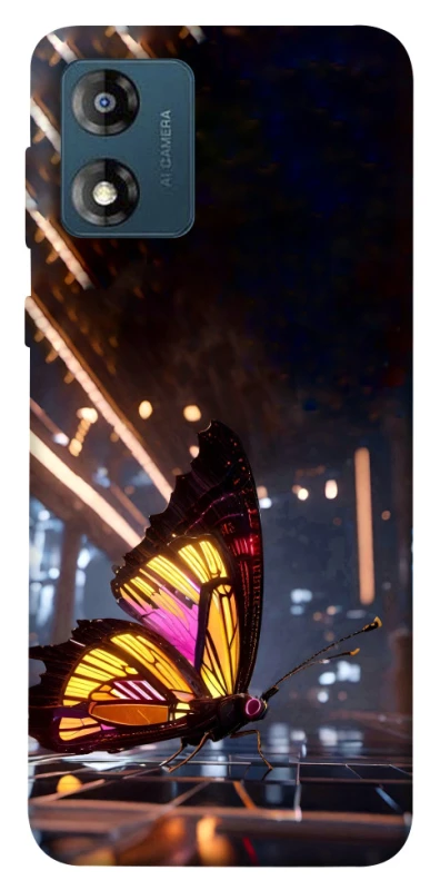 Чохол на Motorola Moto E13 Cyber butterfly фото 1 з 1