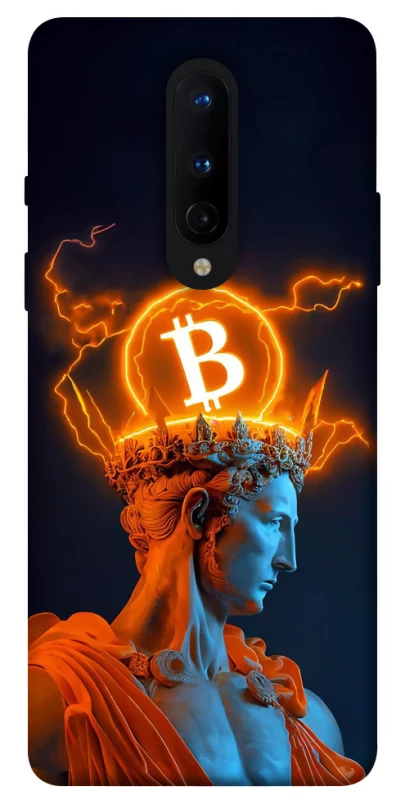 Чехол на OnePlus 8 Bitcoin God фото 1 из 1
