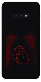 Чехол на Samsung Galaxy S10e Красное сердце фото 1 из 1