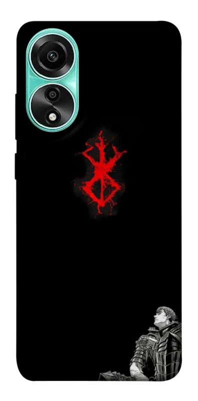 Чехол на Oppo A78 4G berserk black фото 1 из 1