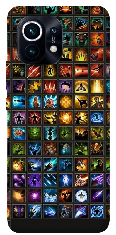 Чохол на Xiaomi Mi 11 Abilities menu ver.3 фото 1 з 1