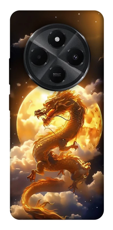 Чехол на Xiaomi Redmi A4 Golden Dragon фото 1 из 1