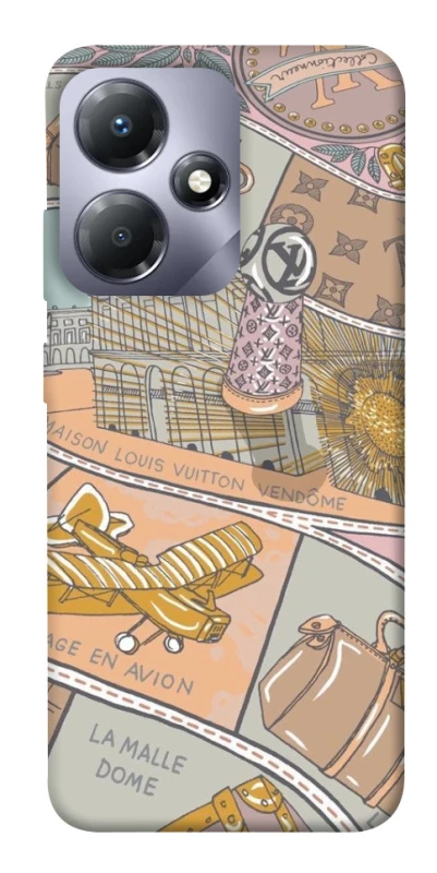 Чехол на Infinix Hot 30i Fashion collage ver.2 фото 1 из 1