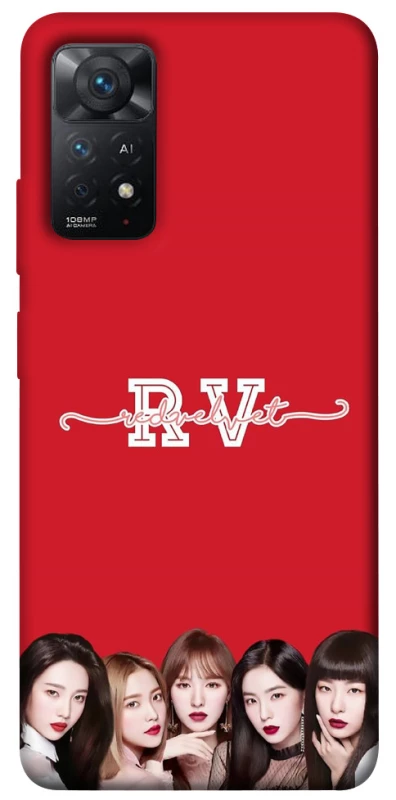 Чохол на Xiaomi Redmi Note 11 Pro 4G/5G RED VELVET v3 фото 1 з 1