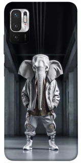 Чехол на Xiaomi Redmi Note 10 5G Слон v2 фото 1 из 1