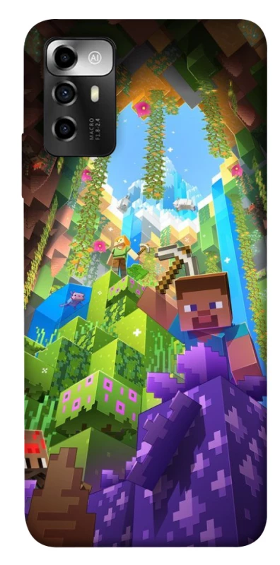 Чохол на ZTE Blade V40 Vita Minecraft forever фото 1 з 1