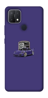Чехол на Oppo A15s / A15 Porsche purple фото 1 из 1
