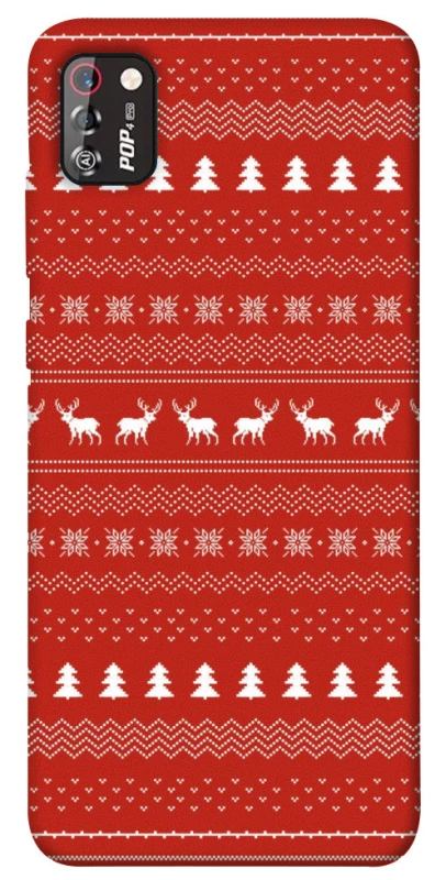 Чехол на TECNO POP 4 Pro Новогодний v12 фото 1 из 1