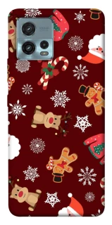 Чехол на Motorola Moto G72 Новогодний v6 фото 1 из 1