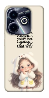 Чехол на Infinix Hot 40i Don't look back фото 1 из 1