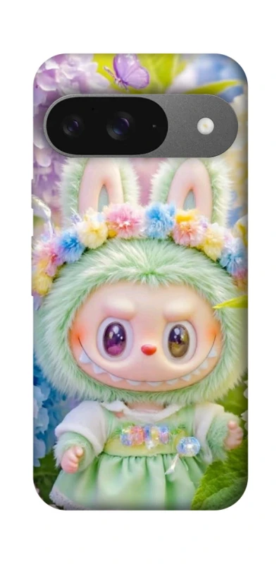 Чехол на Google Pixel 10 Labubu & Flowers ver.2 фото 1 из 1