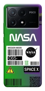 Чохол на Xiaomi Poco X6 NASA ver.2 фото 1 з 1