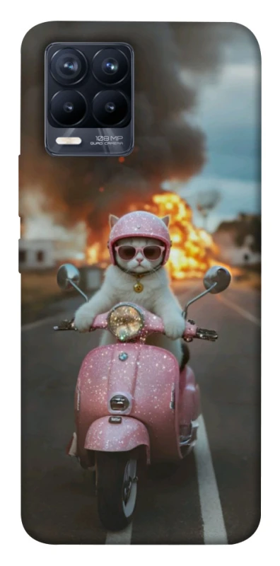 Чехол на Realme 8 Exploding Kittens ver.3 фото 1 из 1