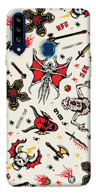 Чохол на Samsung Galaxy A20s Stranger Things ver.2 фото 1 з 1