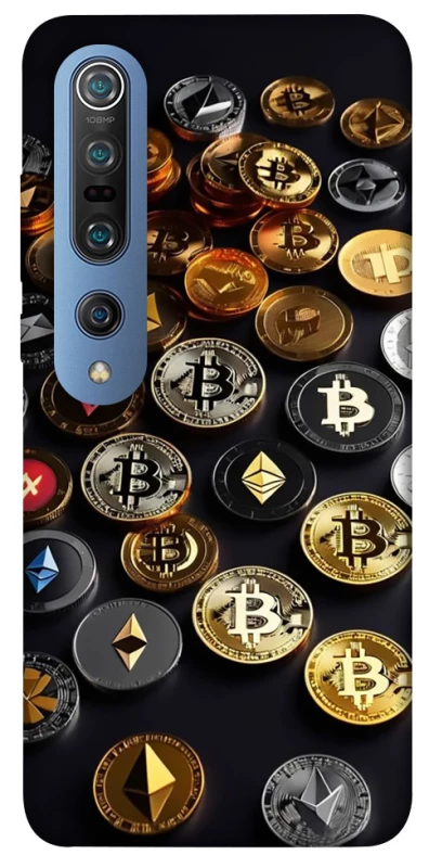 Чехол на Xiaomi Mi 10 / Mi 10 Pro Many coins фото 1 из 1