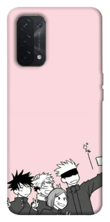 Чехол на Oppo A54 5G / A74 5G jujutsu kaisen v1 фото 1 из 1