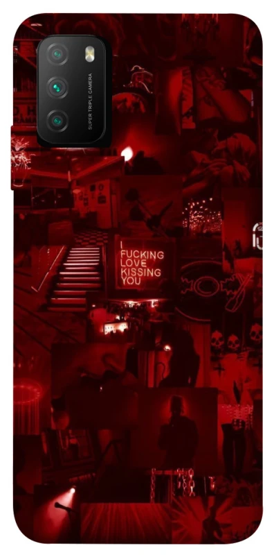 Чохол на Xiaomi Poco M3 Love collage ver.5 фото 1 з 1