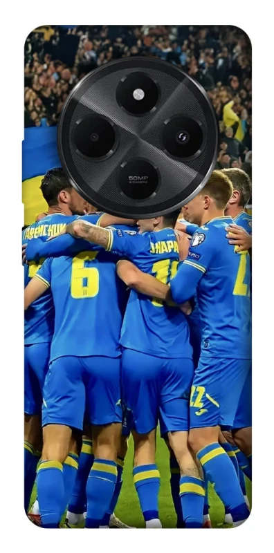 Чехол на Xiaomi Poco M7 Сборная Украины v3 фото 1 из 1