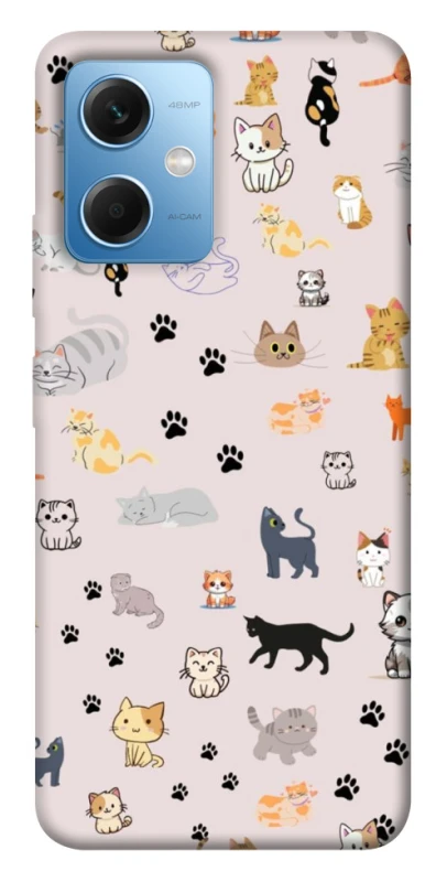Чехол на Xiaomi Redmi Note 12 5G Cat style ver.1 фото 1 из 1