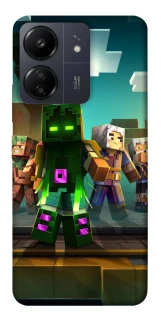 Чохол на Xiaomi Poco C65 Minecraft dungeon фото 1 з 1