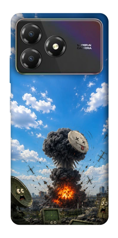 Чохол на ZTE Blade A36 Moscow never sleeps ver.6 фото 1 з 1