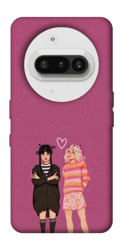 Чехол на Nothing Phone (3a) Raven & Rainbow Wednesday фото 1 из 1