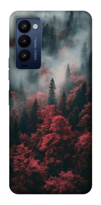 Чохол на TECNO Camon 18 Pro Red Wood фото 1 з 1