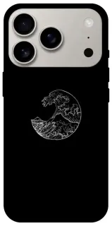 Чехол на Apple iPhone 18 Pro Black tsunami фото 1 из 2