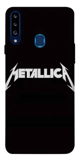 Чехол на Samsung Galaxy A20s Metallica logo фото 1 Чехол на Samsung Galaxy A20s Metallica logo фото 1 из 1