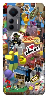 Чехол на Xiaomi 12 Lite Roblox collage ver.5 фото 1 из 1