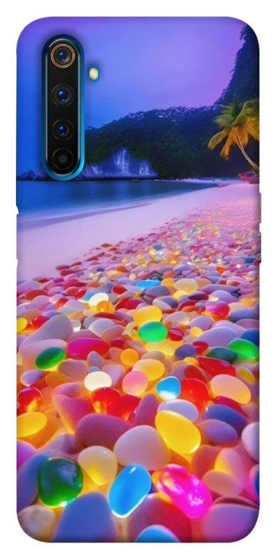 Чохол на Realme 6 Pro Каміння світиться на березі фото 1 з 1