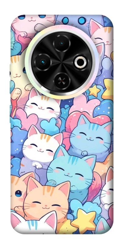 Чехол на TECNO Spark 30C Funny Kittens ver.3 фото 1 из 1