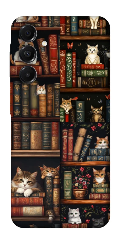 Чохол на Samsung Galaxy A17 4G/5G Cats & Books фото 1 з 1